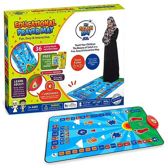 Interactive Salah Prayer Mat for Kids