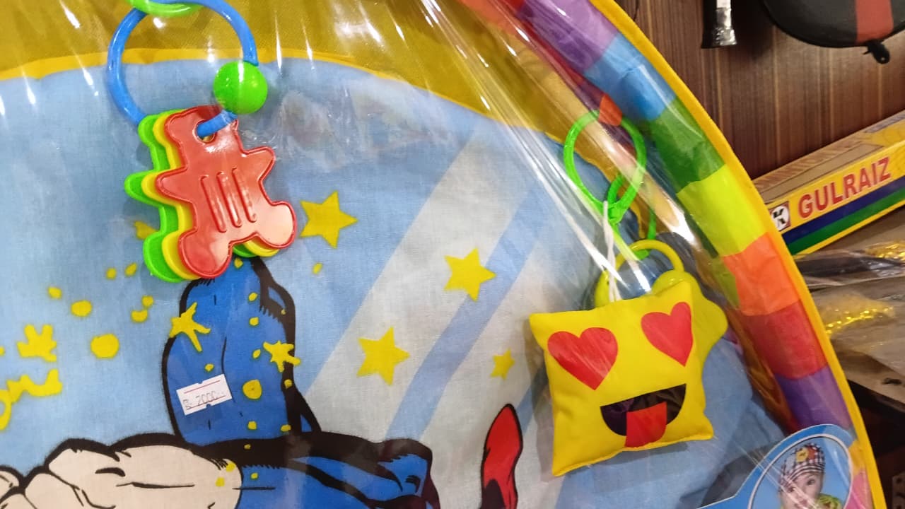 Baby Play Gym Mat with Hanging Toys