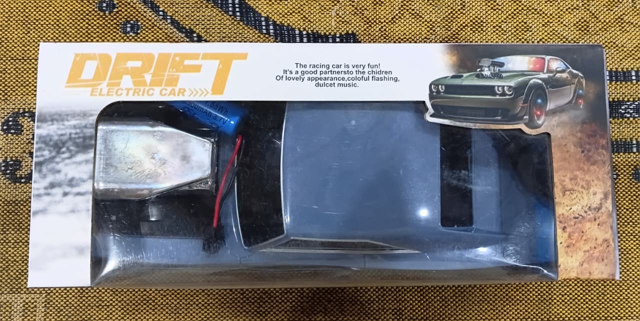 Muscle Car Toy with Battery & Charging Cable
