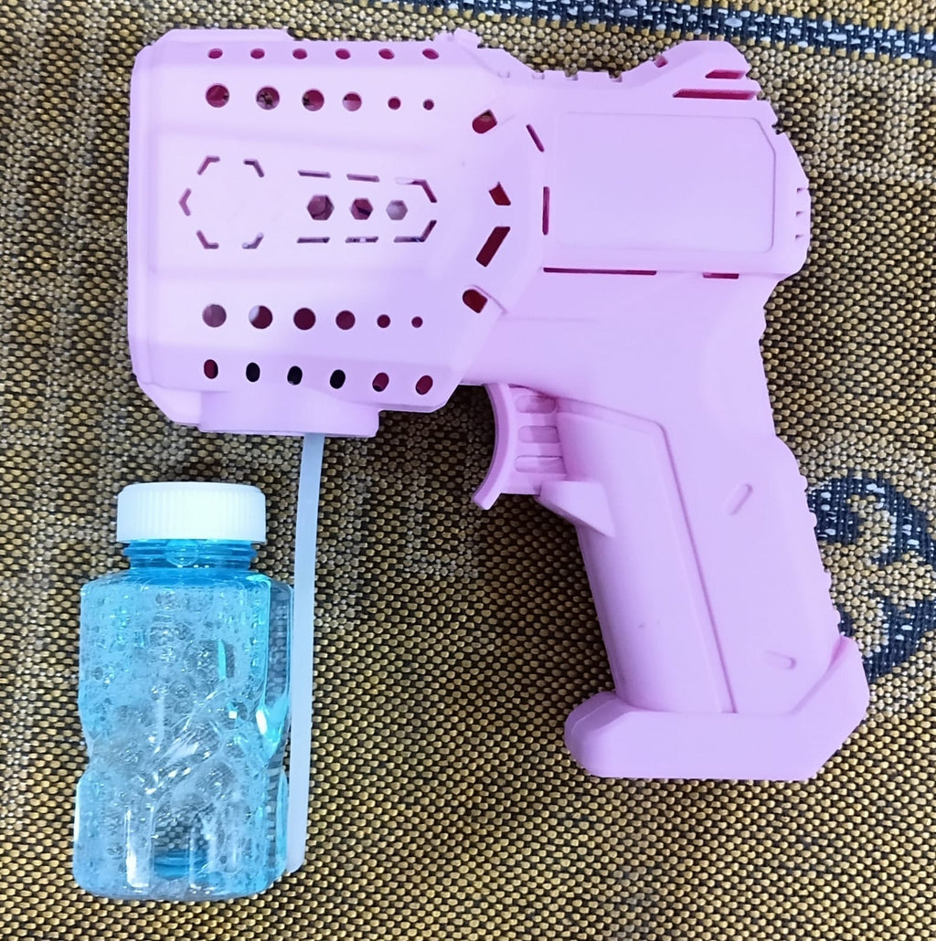 Electric Bubble Gun – Automatic Bubble Blower Toy for Kids
