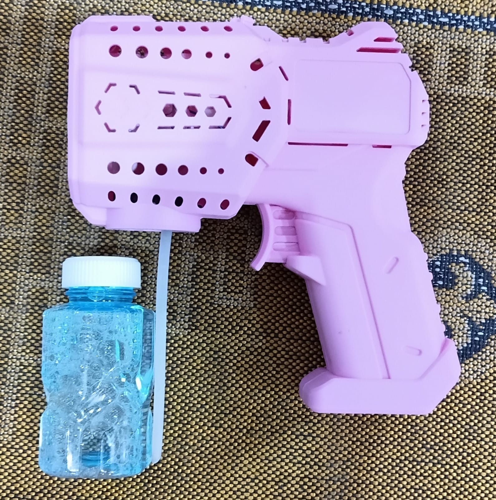 Electric Bubble Gun – Automatic Bubble Blower Toy for Kids