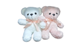 Cute Teddy Bear Plush Toy with Ribbon