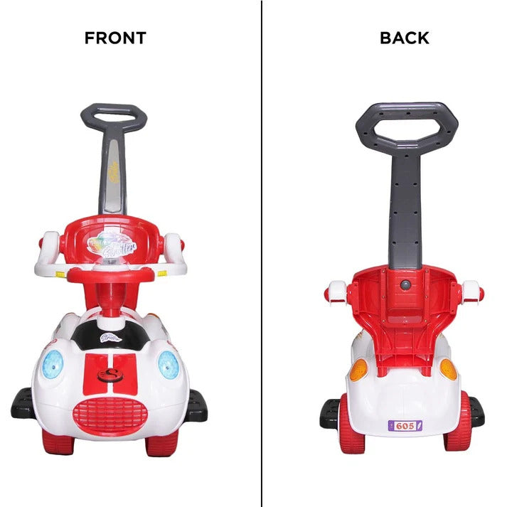 Kids Push Ride-On Car with Parent Handle
