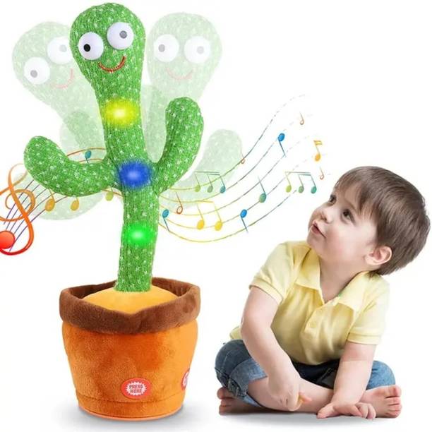 Dancing Talking Cactus Toy with Songs & Lights